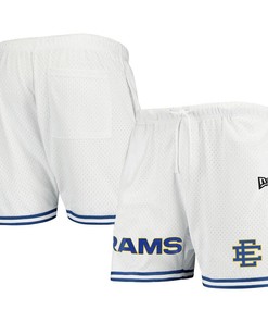 Los Angeles Rams Team White/Royal Mesh Shorts - Men