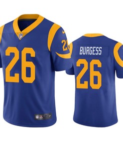 Los Angeles Rams Terrell Burgess Royal Vapor Limited Jersey