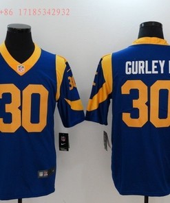 Los Angeles Rams Todd Gurley Ii #30 2020 Nfl Blue Jersey Jersey