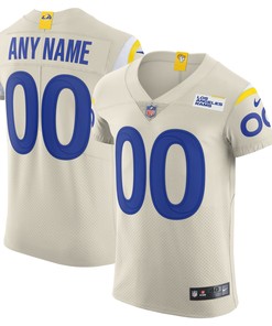 Los Angeles Rams Vapor Elite Custom Jersey - Bone Custom Jerseys Nfl
