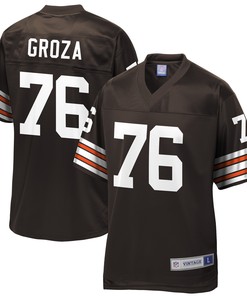 Lou Groza Cleveland Browns Nfl Pro Line Retired Player Jersey - Brown