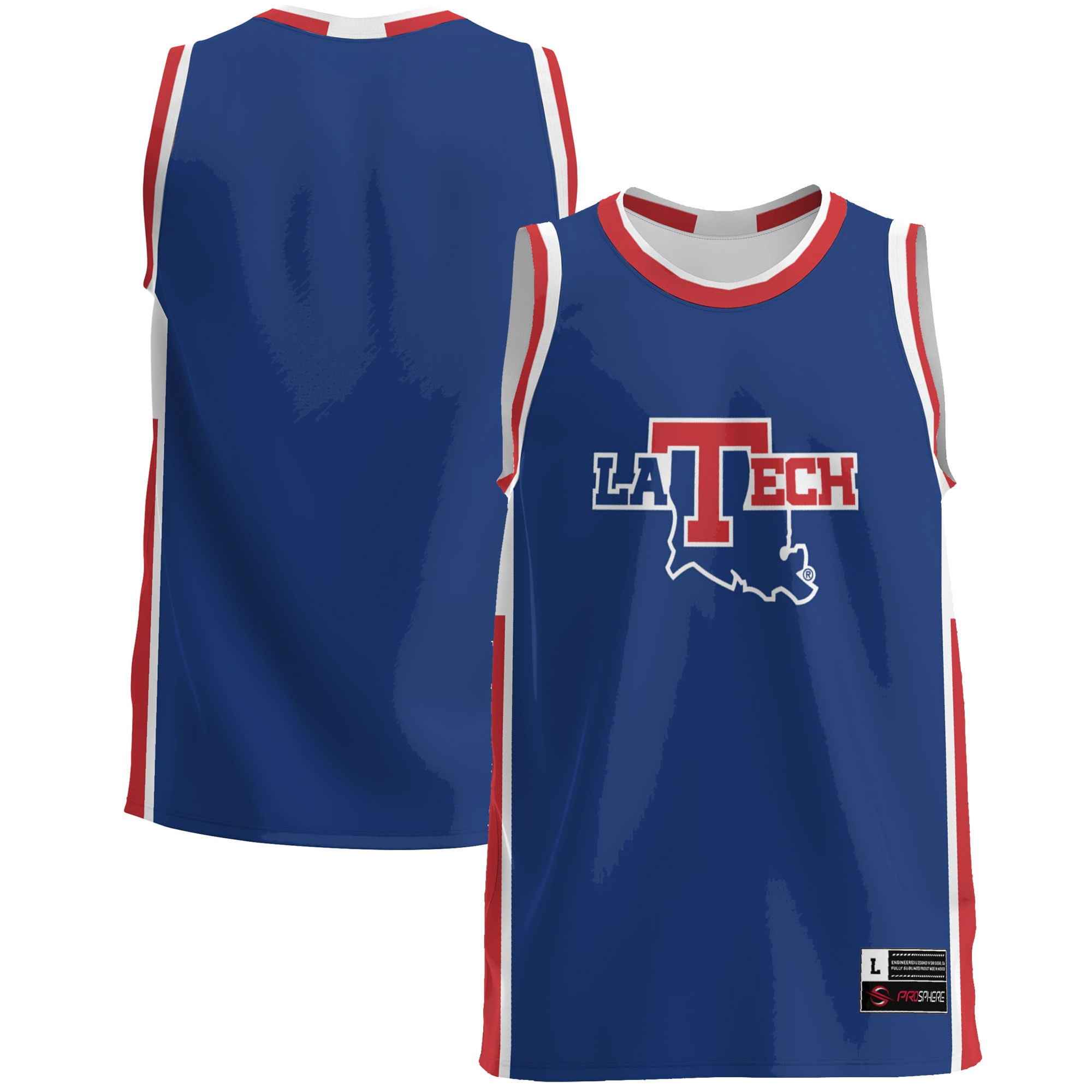 Louisiana Tech Bulldogs Basketball Jersey - Royal Ncaa