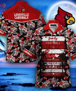 Louisville Cardinals Hawaiian Shirt, New Gift for Summer
