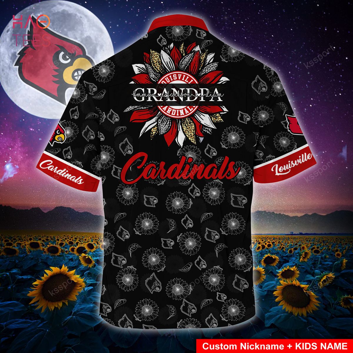 Louisville Cardinals Hawaiian Shirt Ver 2
