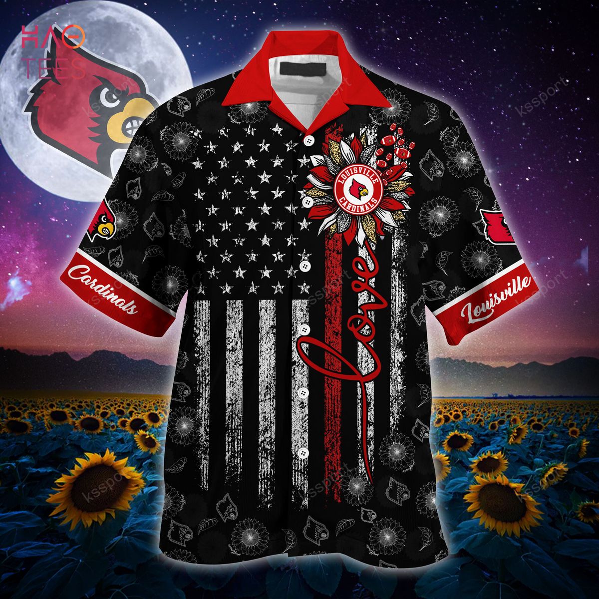 Louisville Cardinals Hawaiian Shirt Ver 2