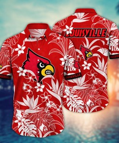 Louisville Cardinals NCAA Flower Hawaii Shirt For Fans Ver 14