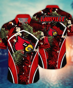 Louisville Cardinals NCAA Flower Hawaii Shirt For Fans Ver 15