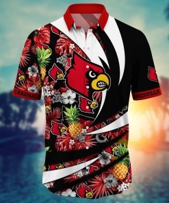 Louisville Cardinals NCAA Flower Hawaii Shirt For Fans Ver 16