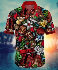 Louisville Cardinals NCAA Flower Hawaii Shirt For Fans Ver 17