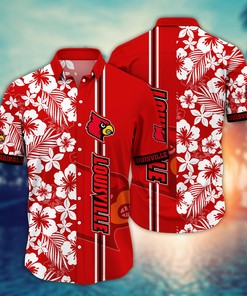 Louisville Cardinals NCAA Flower Hawaii Shirt For Fans Ver 20