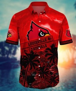 Louisville Cardinals NCAA Flower Hawaii Shirt For Fans Ver 21