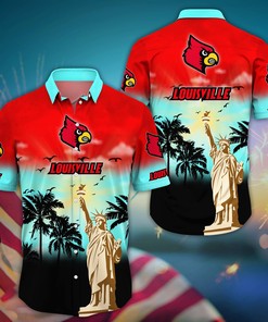 Louisville Cardinals NCAA Flower Hawaii Shirt For Fans Ver 23