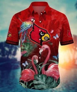 Louisville Cardinals NCAA Flower Hawaii Shirt For Fans Ver 30