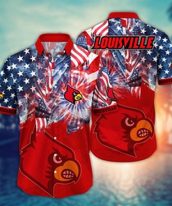 Louisville Cardinals NCAA Flower Hawaii Shirt For Fans Ver 32