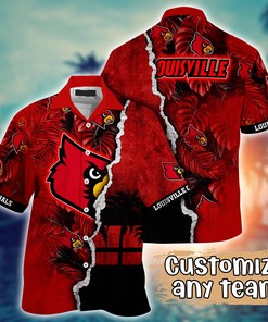 Louisville Cardinals NCAA Flower Hawaii Shirt For Fans Ver 33