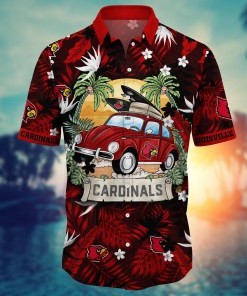 Louisville Cardinals NCAA Flower Hawaii Shirt For Fans Ver 35