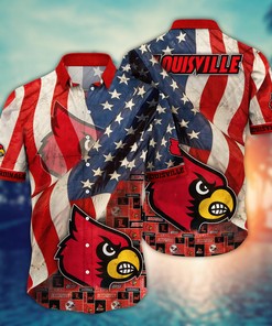 Louisville Cardinals NCAA Flower Hawaii Shirt For Fans Ver 9