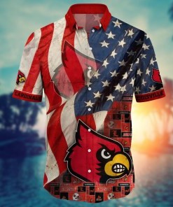 Louisville Cardinals NCAA Flower Hawaii Shirt For Fans Ver 9