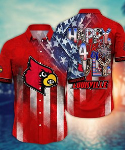 Louisville Cardinals NCAA Hawaii Shirt Ver 2