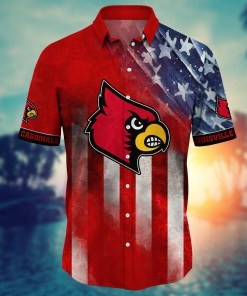 Louisville Cardinals NCAA Hawaii Shirt Ver 2