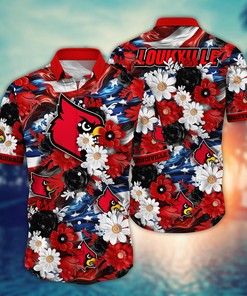 Louisville Cardinals NCAA Hawaii Shirt Ver 3