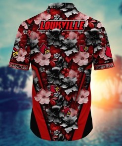 Louisville Cardinals NCAA Hawaiian Shirt, Aloha Shirt Ver 2