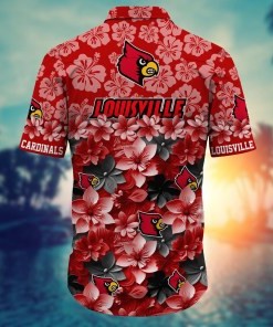 Louisville Cardinals NCAA Hawaiian Shirt Gift For Fan