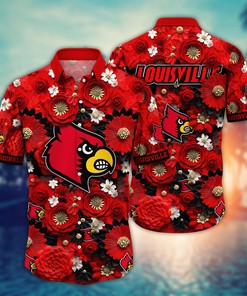 Louisville Cardinals NCAA Hawaiian Shirt for This Summer Customize Shirt Any Team