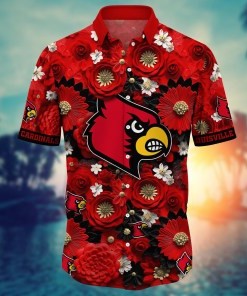 Louisville Cardinals NCAA Hawaiian Shirt for This Summer Customize Shirt Any Team