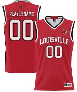 Louisville Cardinals NIL Men Basketball Custom Jersey - Red