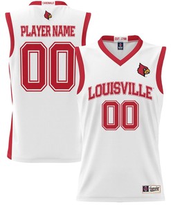 Louisville Cardinals NIL Men Basketball Custom Jersey - White