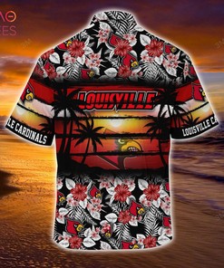 Louisville Cardinals Summer Hawaiian Shirt, Floral Pattern for Sports Enthusiast This Year