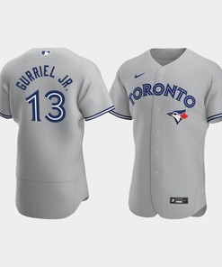 Lourdes Gurriel Jr. 13 Toronto Blue Jays Gray Road Jersey
