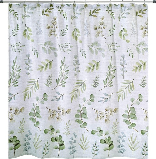Love Nest Collection Nature-Inspired Fabric Shower Curtain - Perfect for Your Rustic Bathroom Decor