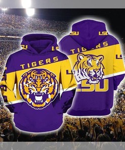 Lsu Tigers 3D Printed Hoodie/Zipper Hoodie