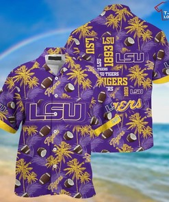 Lsu Tigers Hawaiian Shirt Men