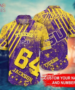 Lsu Tigers Personalized Hawaiian Shirt