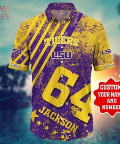 Lsu Tigers Personalized Hawaiian Shirt