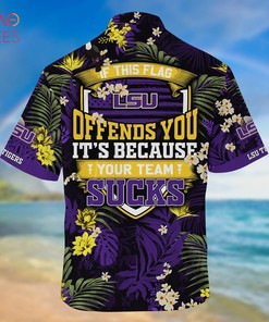 Lsu Tigers Summer Hawaiian Shirts, With Tropical Patterns for Fans
