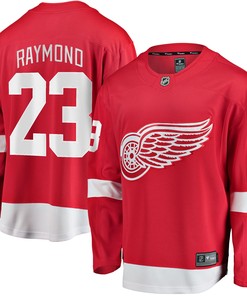 Lucas Raymond Detroit Red Wings Fanatics Branded Home Breakaway Player Jersey - Red Nhl