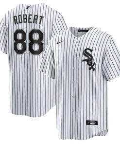 Luis Robert Chicago White Sox Replica Player Name Jersey - White Mlb