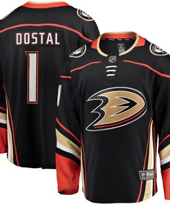 Lukas Dostal Anaheim Ducks Fanatics Branded Home Breakaway Player Jersey - Black Nhl