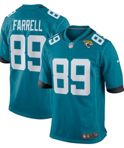Luke Farrell Jacksonville Jaguars Game Jersey - Teal Nfl