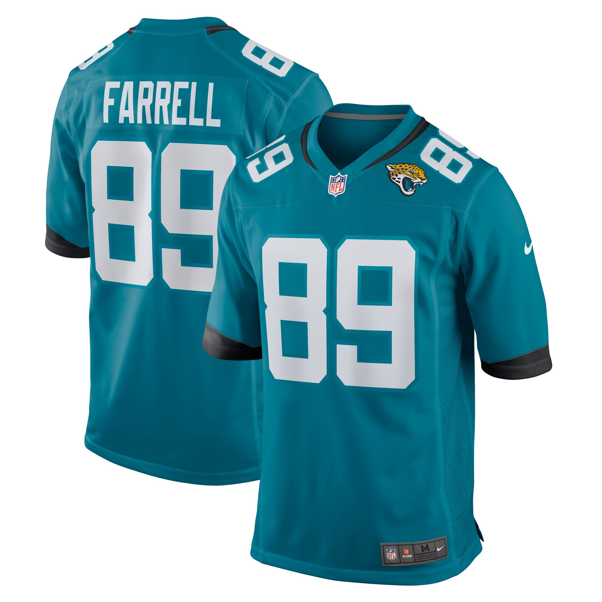 Luke Farrell Jacksonville Jaguars Game Jersey - Teal Nfl
