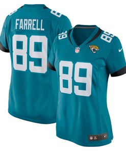 Luke Farrell Jacksonville Jaguars Womens Game Jersey - Teal Nfl