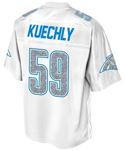 Luke Kuechly Carolina Panthers Nfl Pro Line White Out Fashion Jersey - White