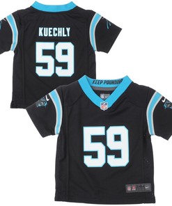 Luke Kuechly Carolina Panthers Nike Toddler Team Color Game Jersey - Black