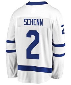 Luke Schenn 2 Toronto Maple Leafs Stanley Cup 2023 Playoffs Patch Away Breakaway Men Jersey - White