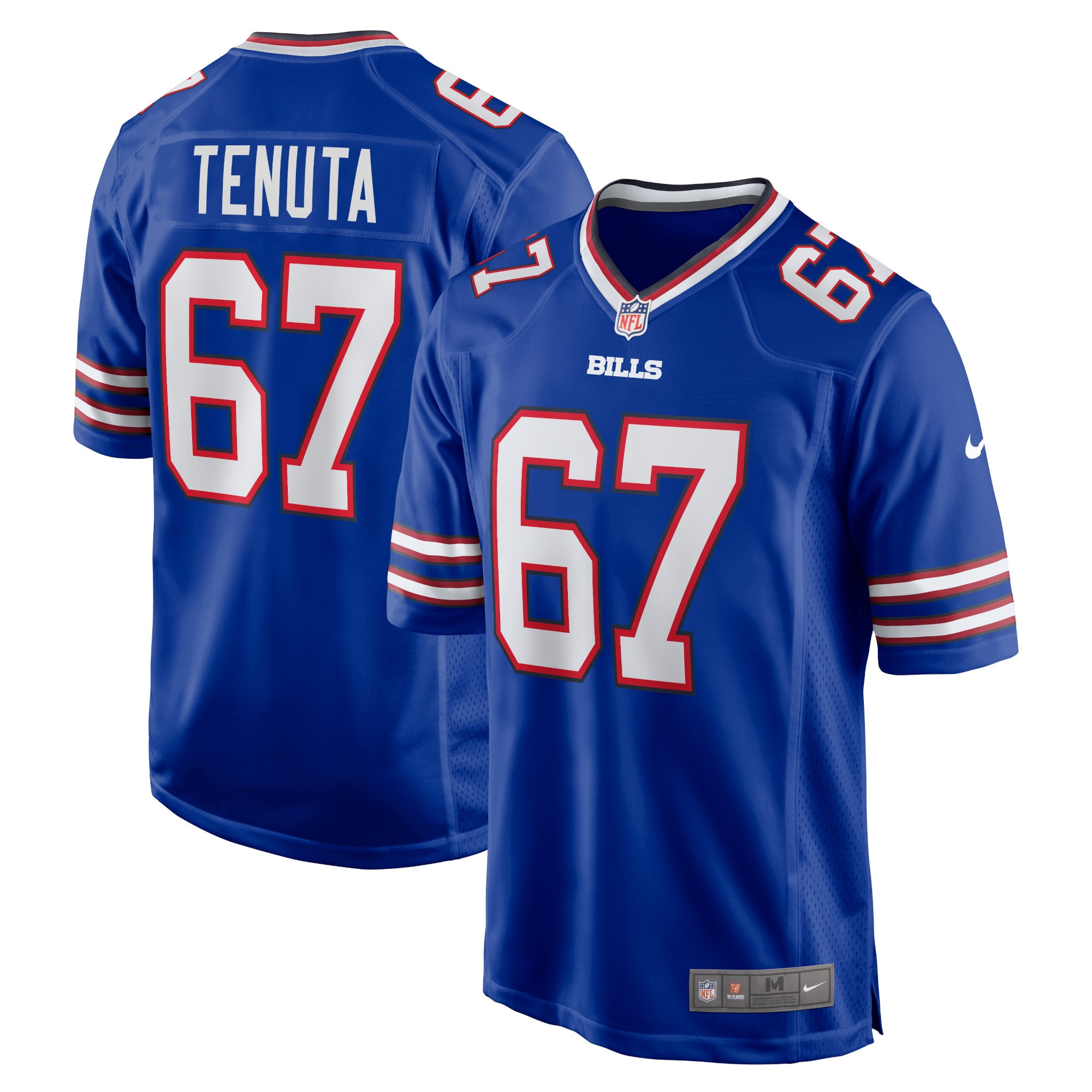 Luke Tenuta Buffalo Bills Game Jersey - Royal Nfl