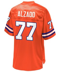 Lyle Alzado Denver Broncos Nfl Pro Line Retired Player Jersey - Orange
